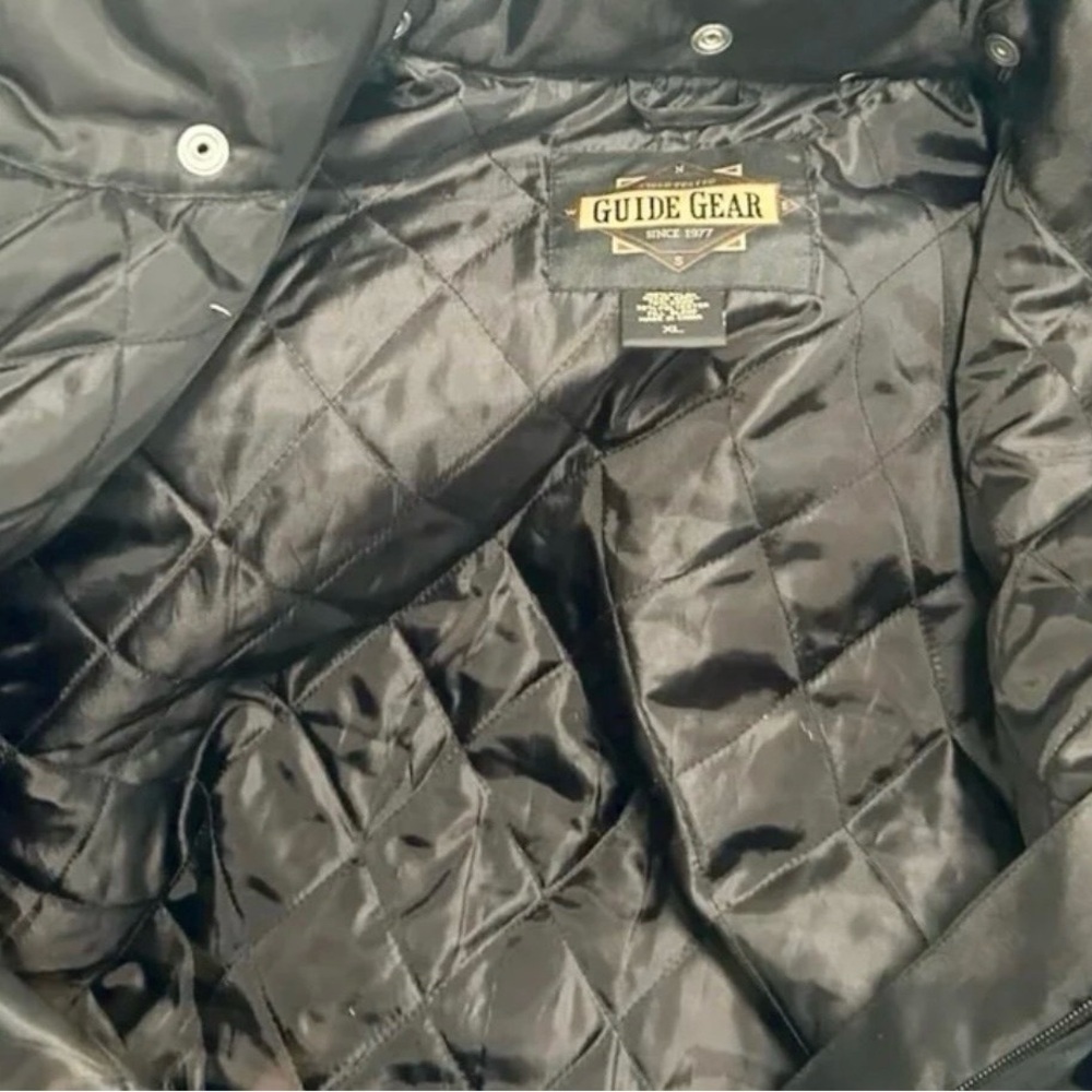 Guide gear snowmobile snowsuit men’s size xlarge hooded field tested down fill - Picture 7 of 7